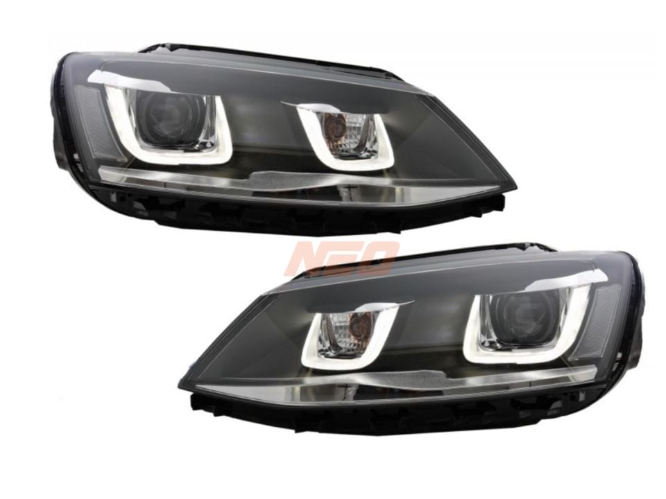 Volkswagen Jetta Mk6 (11-18) Highline 'U' LED'li Far Yükseltme Seti