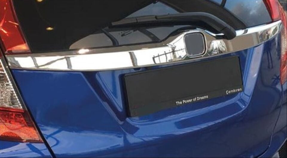 Honda Jazz (2015-2020) Bagaj Kapağı Alt Çıtası Krom