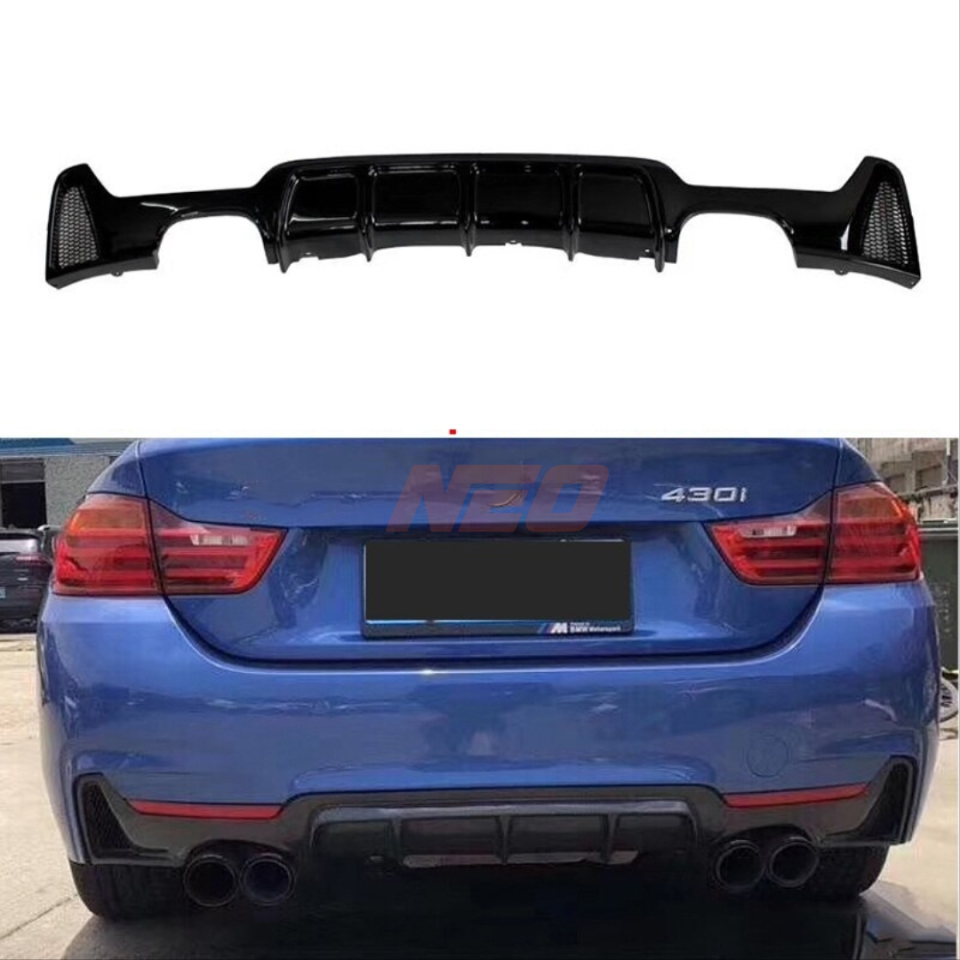 BMW 4 Serisi F32/F36 M Difüzör Çift Çıkış (2014-2019)