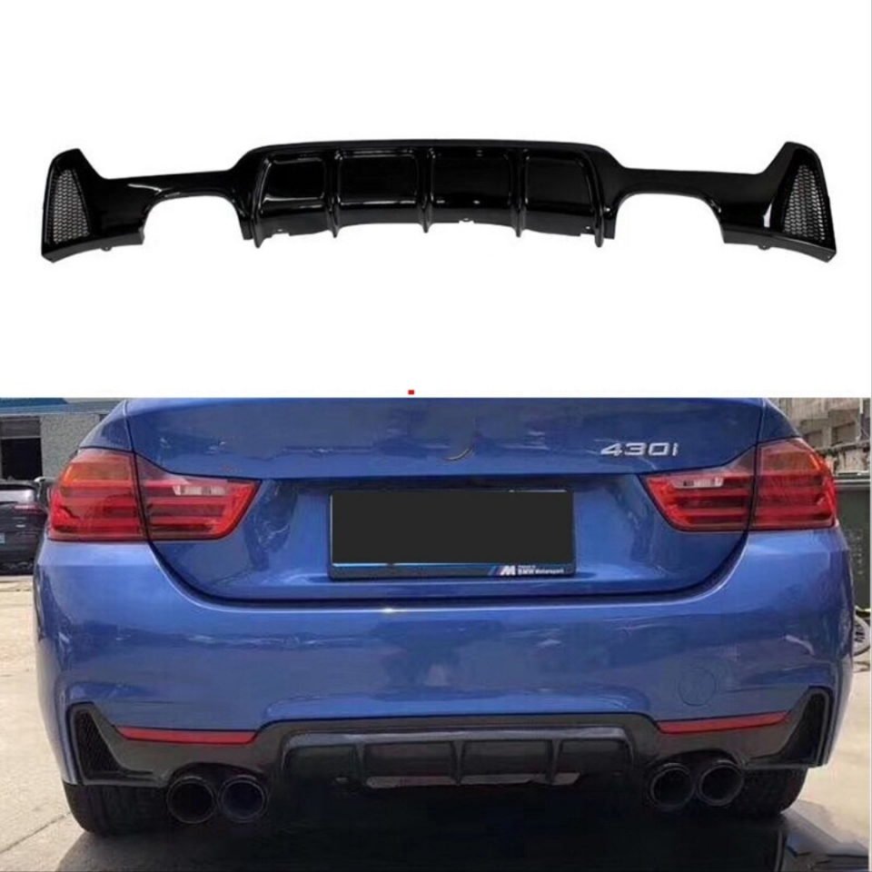 BMW 4 Serisi F32/F36 M Difüzör Çift Çıkış (2014-2019)