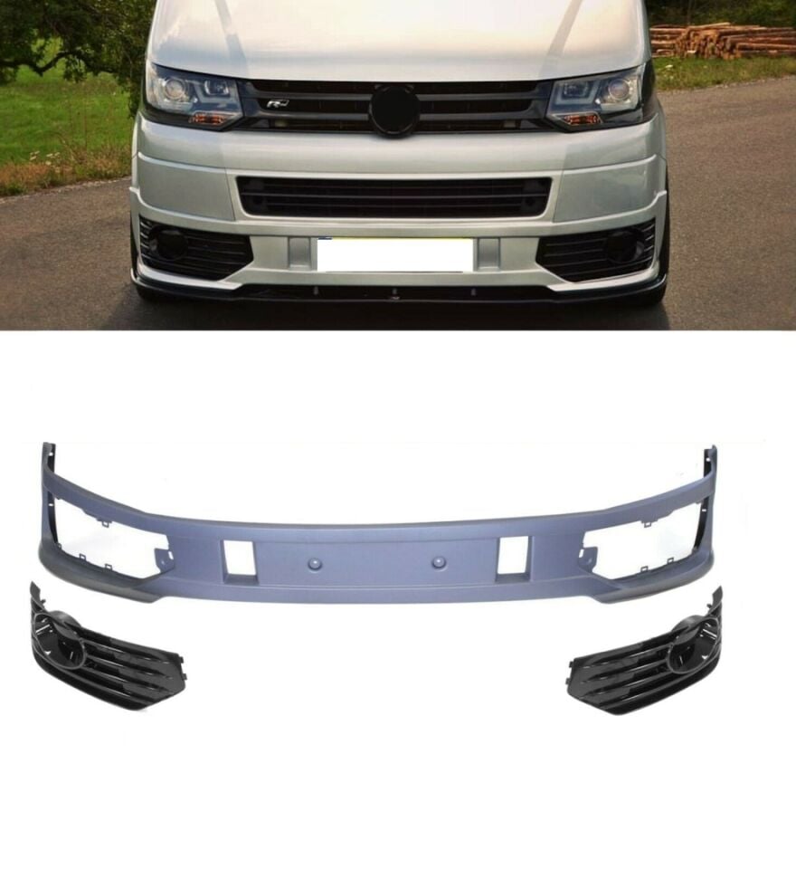 VW Transporter & Caravelle T5.1 Ön Tampon Eki Lip
