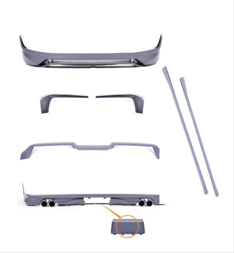 VW Transporter & Caravelle T6 ABT Body Kit Komple Set
