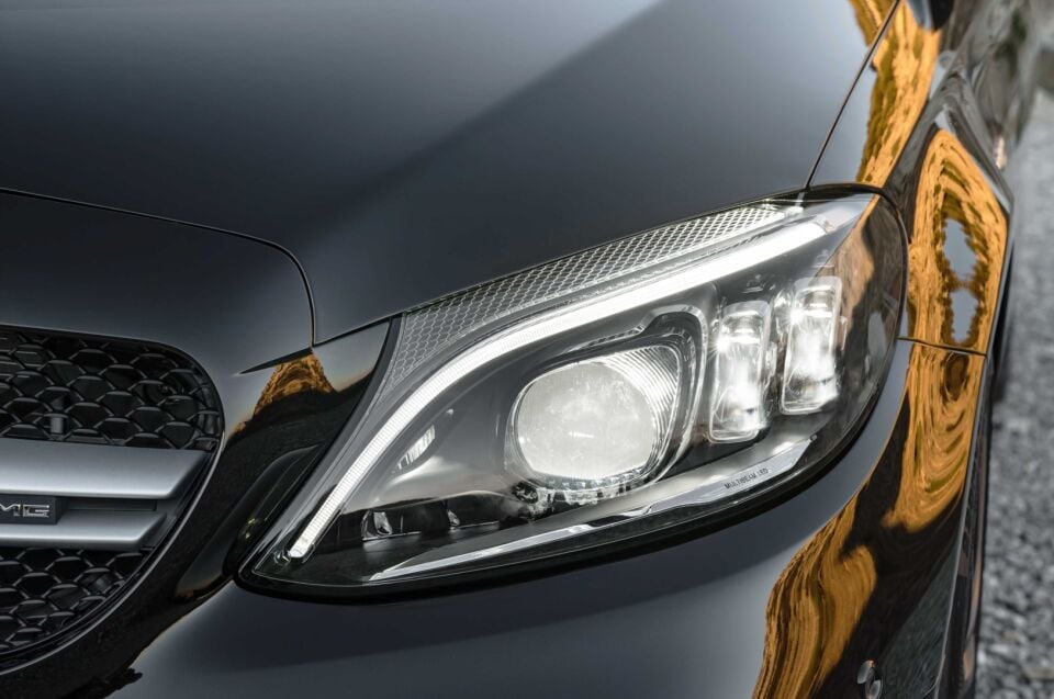 Mercedes-Benz C Serisi W205 2019-2021 LED Uyumlu Multibeam LED Far Seti