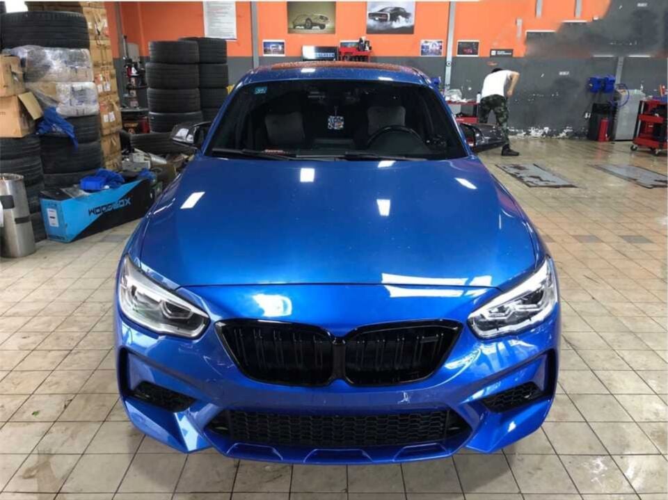 BMW 1 Serisi F20 LCI M2 Competition Ön Tampon Panjur Seti (2015-2018)