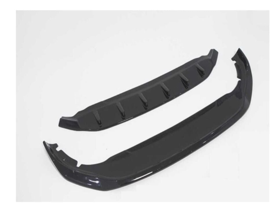 Volkswagen Golf 8 Standart Tampon Uyumlu Ön Tampon Lip Eklentisi Piano Black