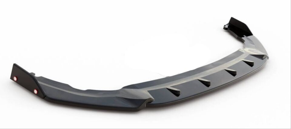 Volkswagen Golf 8 Standart Tampon Uyumlu Ön Tampon Lip Eklentisi Piano Black