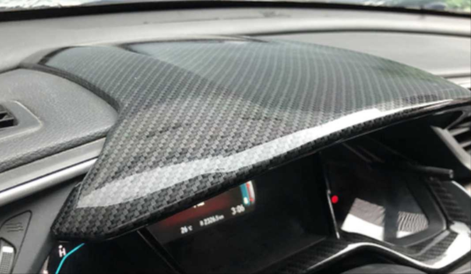 Honda Civic FC5 Gösterge Paneli Üst Kaplaması Karbon