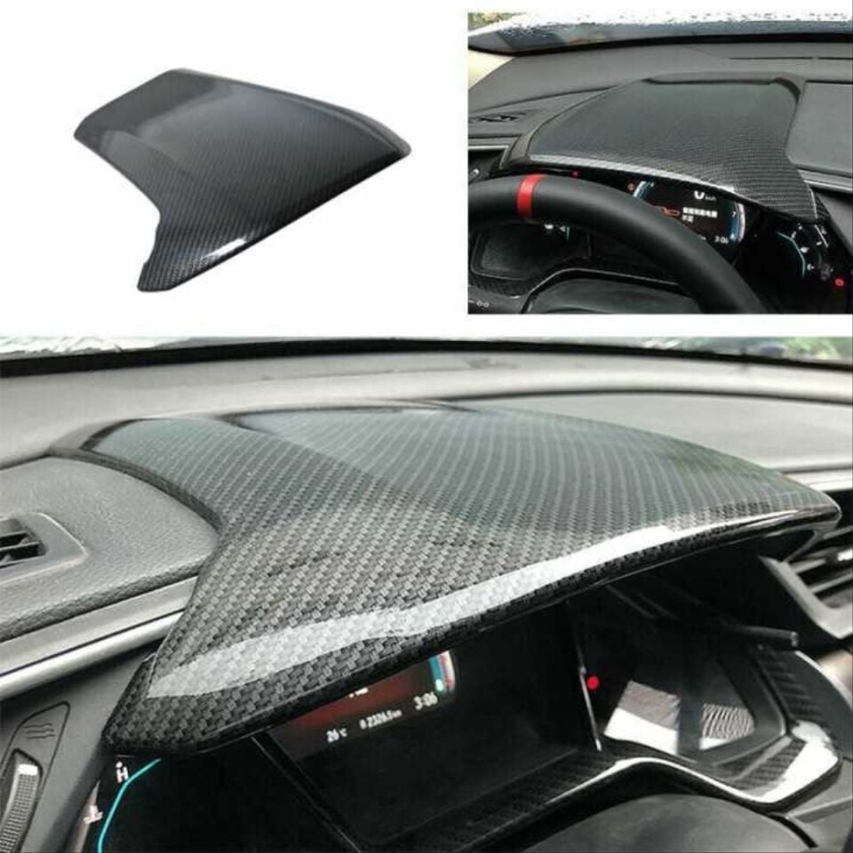 Honda Civic FC5 Gösterge Paneli Üst Kaplaması Karbon