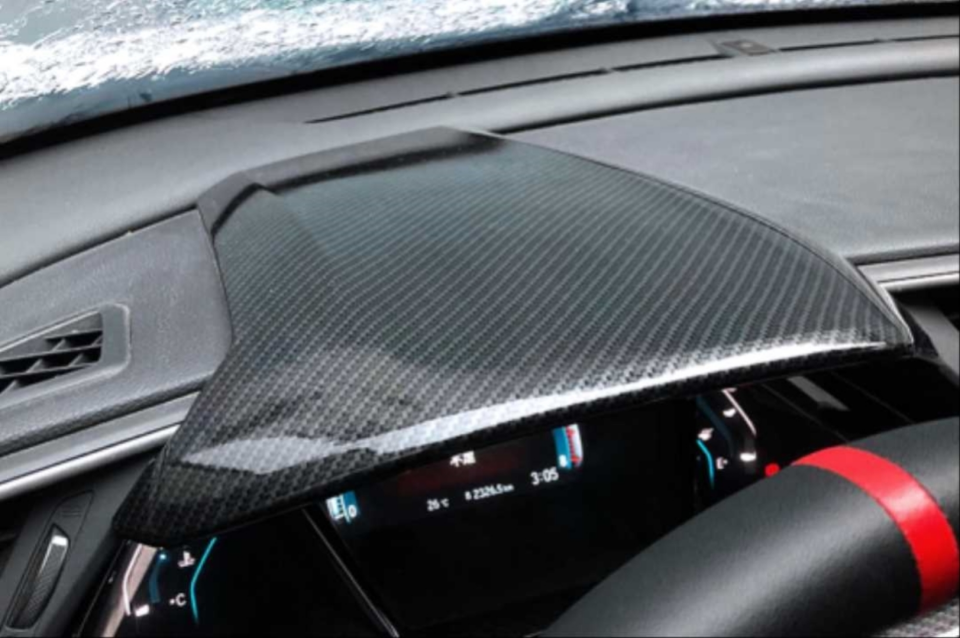 Honda Civic FC5 Gösterge Paneli Üst Kaplaması Karbon