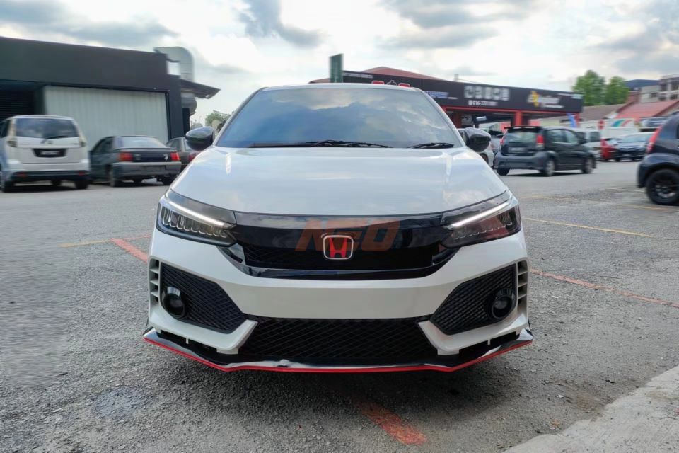 Honda City (2021+) Type-R Ön Tampon ve Panjur Seti (Boyasız)