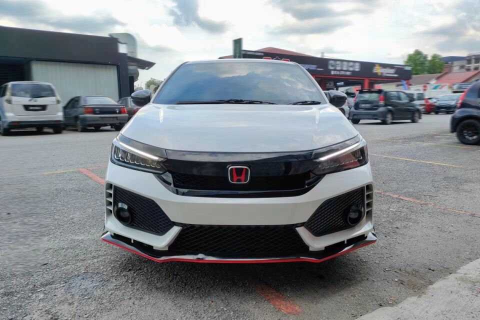 Honda City (2021+) Type-R Ön Tampon ve Panjur Seti (Boyasız)