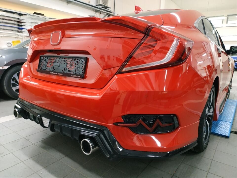 Honda Civic FC5 Hareketli Animasyonlu LED Stop Takımı Kırmızı