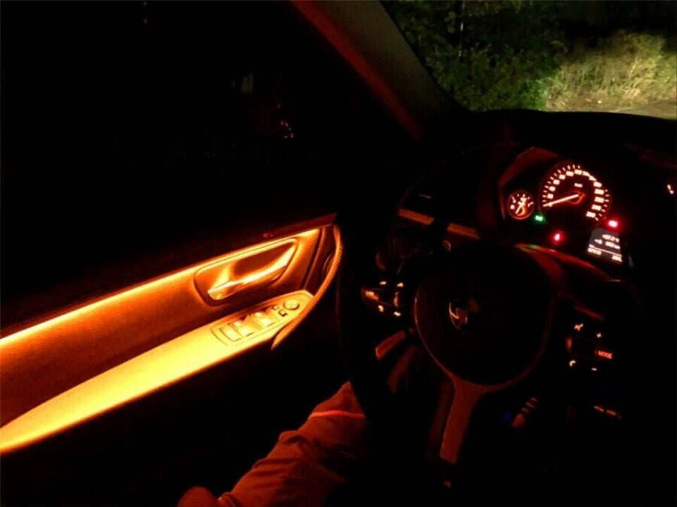 BMW 3 Serisi F30 Ambiyans Aydınlatma Seti - 8 Renk