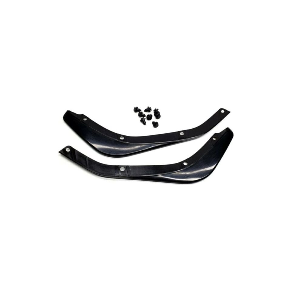 Honda Civic FC5 Ön Tampon Flap Seti Piano Black (2016-2019)