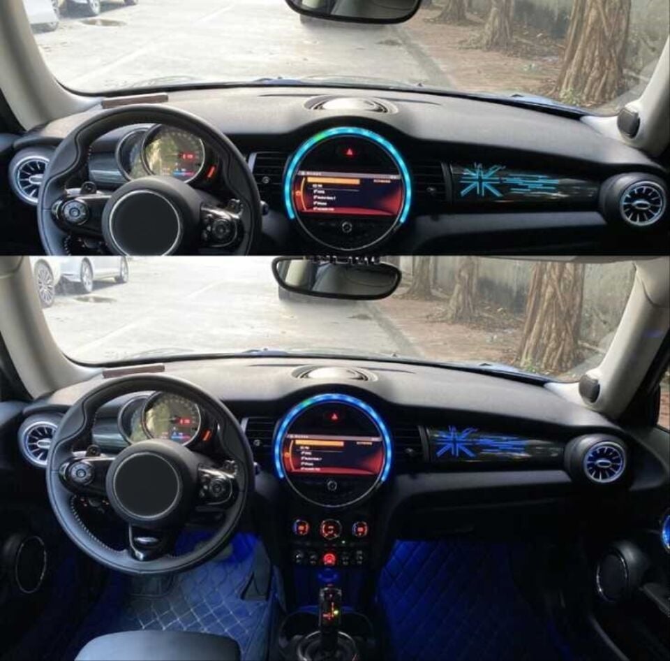 MINI Cooper F55/F56/F57 (14+) Uygulama Kontrollü RGB Ambiyans Seti