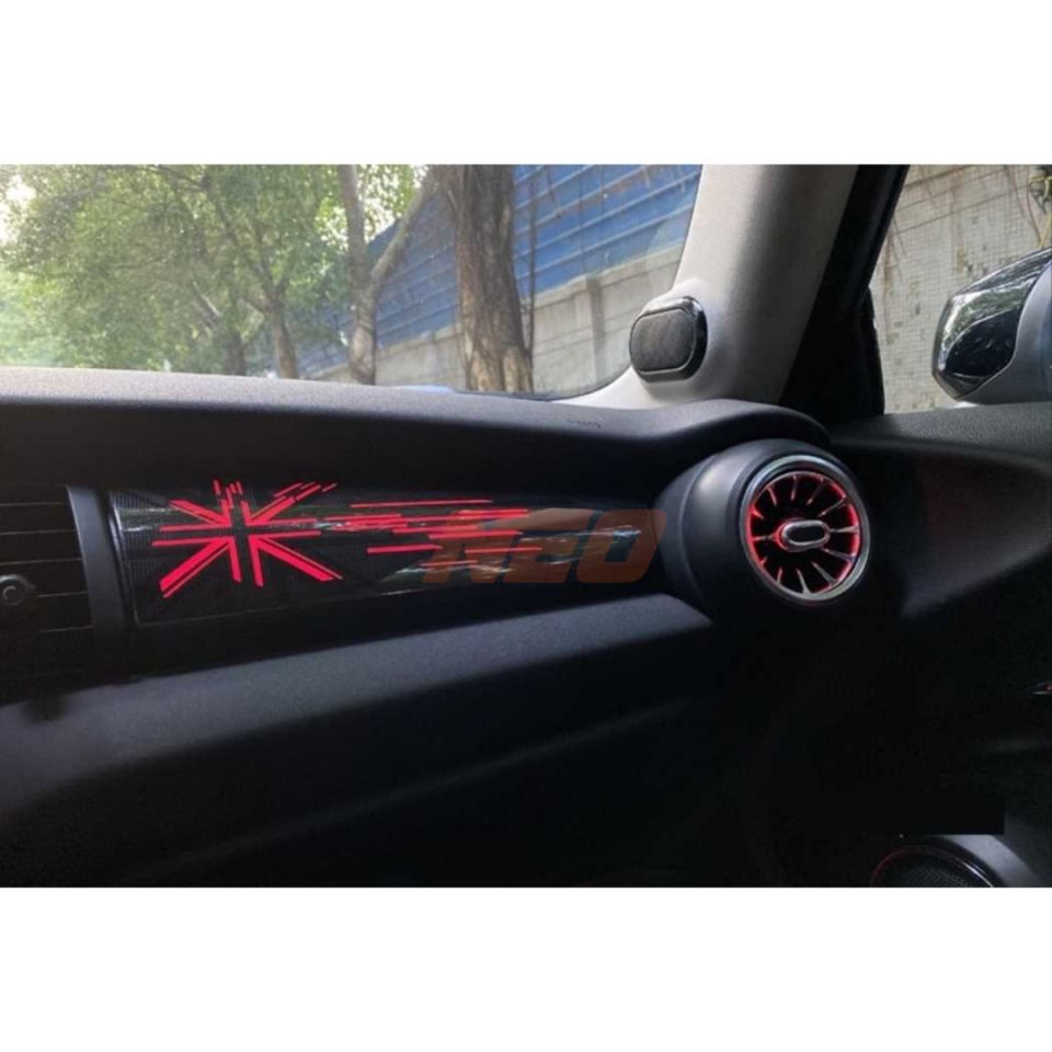 Mini Cooper F55/F56/F57 2014+ 12 Renk Havalandırma Menfez Ambiyans Aydınlatma Seti