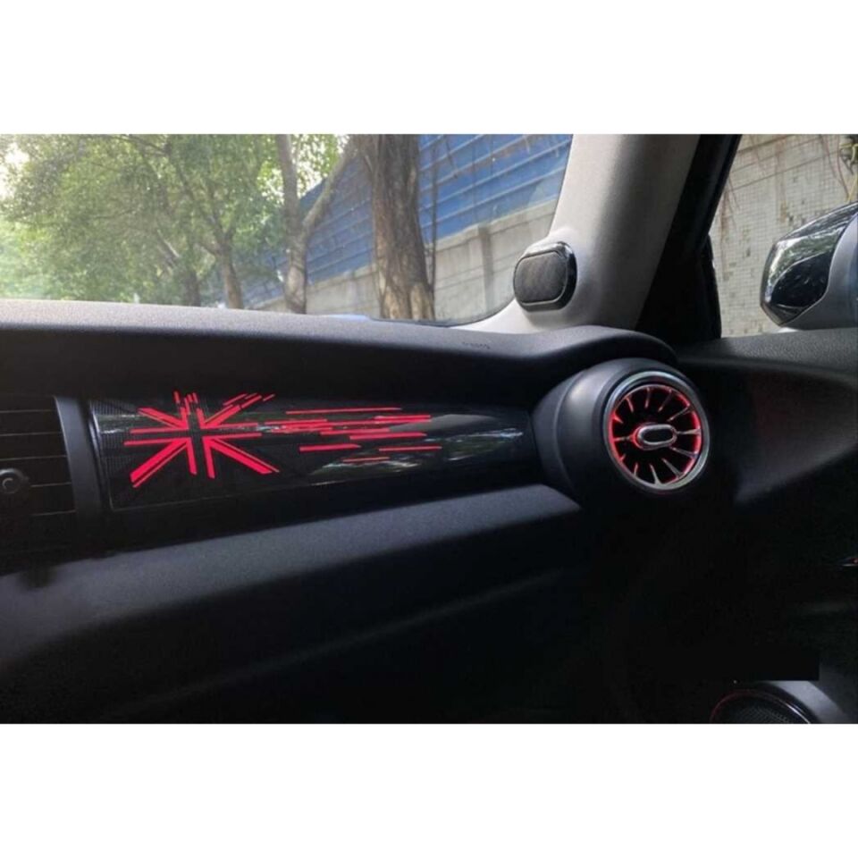 Mini Cooper F55/F56/F57 2014+ 12 Renk Havalandırma Menfez Ambiyans Aydınlatma Seti