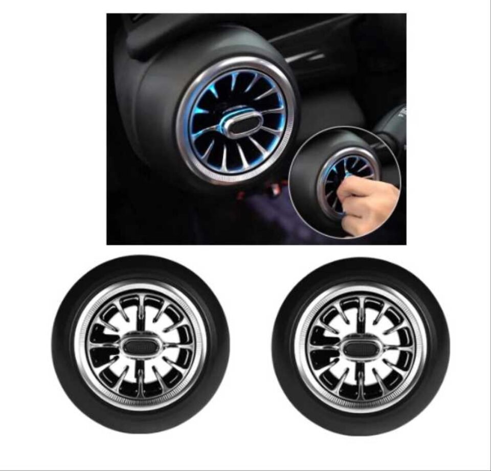 Mini Cooper F55/F56/F57 2014+ 12 Renk Havalandırma Menfez Ambiyans Aydınlatma Seti