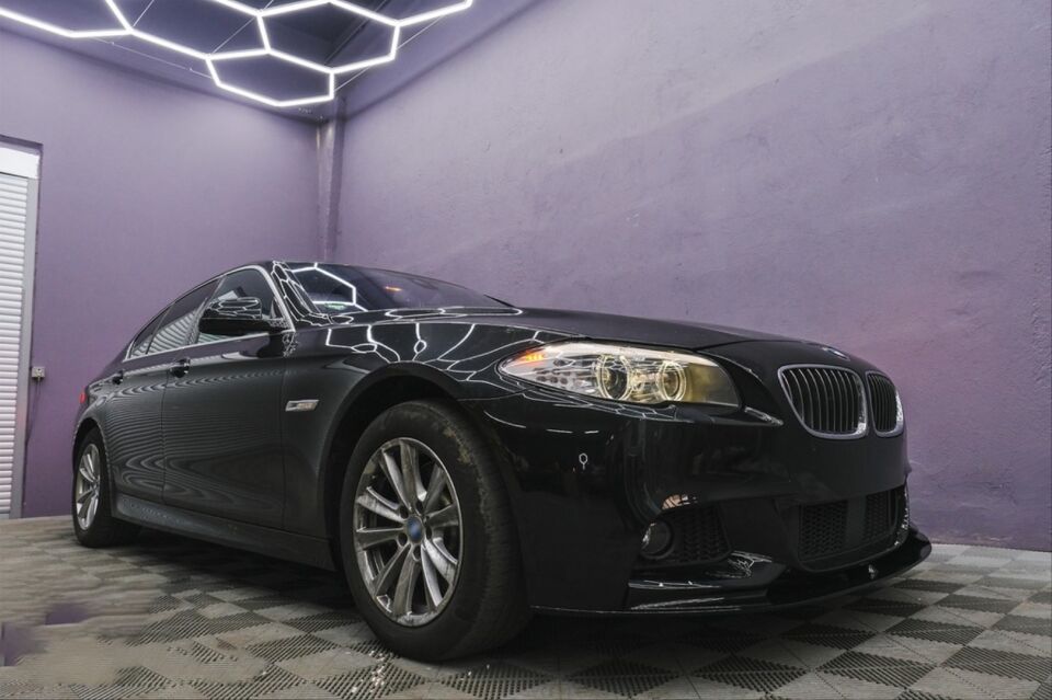 BMW 5 Serisi F10 M-Tech Ön Lip - Piano Black