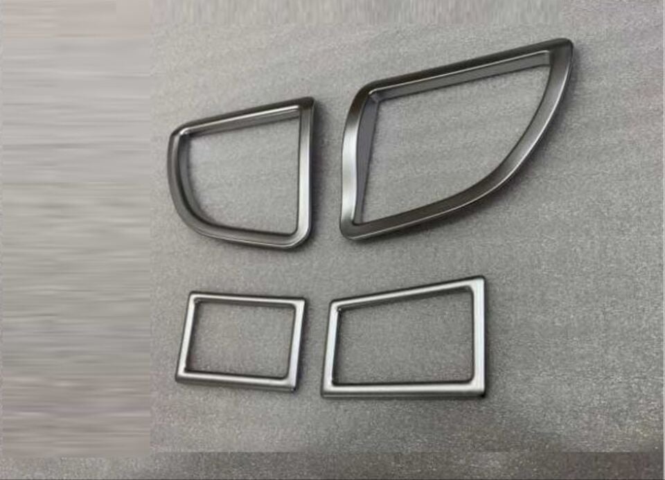 Toyota Corolla E170 Komple Havalandırma Çerçeve Seti 4 Parça Gümüş