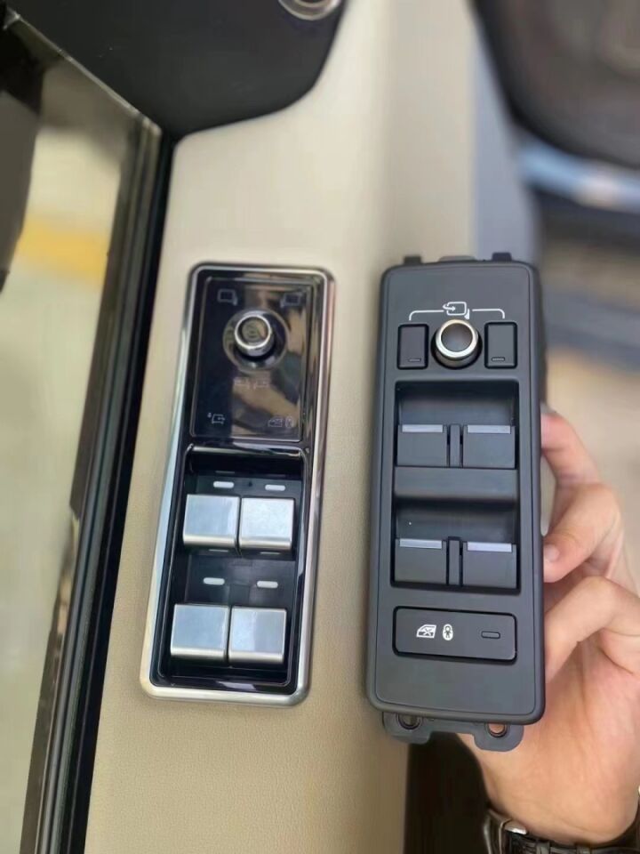 Range Rover Vogue(L405)/Sport(L494) 2013-2017 Krom Cam Açma Düğme Seti