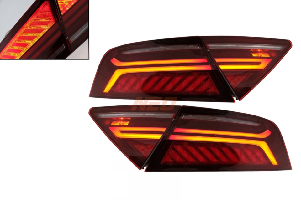 Audi A7 4G8 için Yeni Kasa Hareketli LED Stop Takımı (2010-2014)