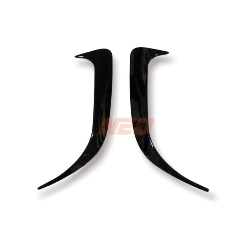 Mercedes-Benz CLA Serisi W117 AMG Arka Tampon Flap Seti Piano Black