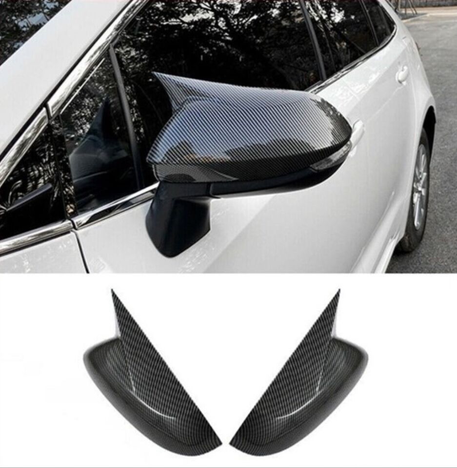 Toyota Corolla E210 Yarasa Ayna Kapağı Seti Karbon