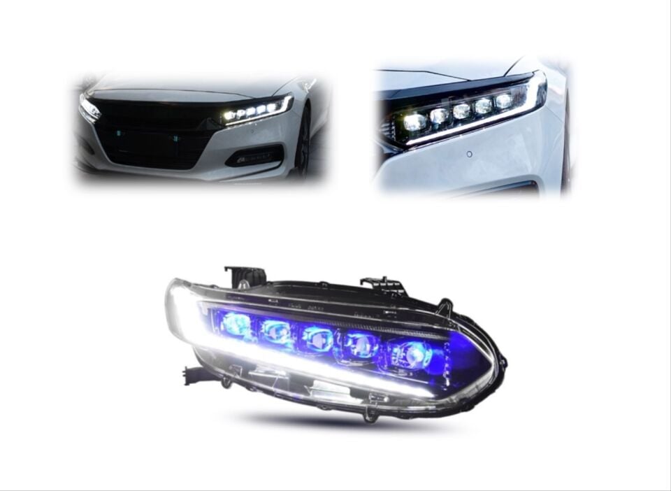 Honda Accord CV 5 Mercekli Full LED Ön Far Takımı