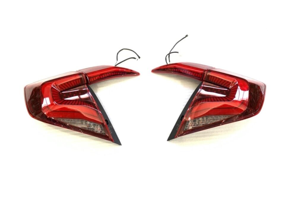 Honda Civic FC5 2016-2021 Omurga  Kayar Sinyalli LED Stop Seti (Kırmızı)