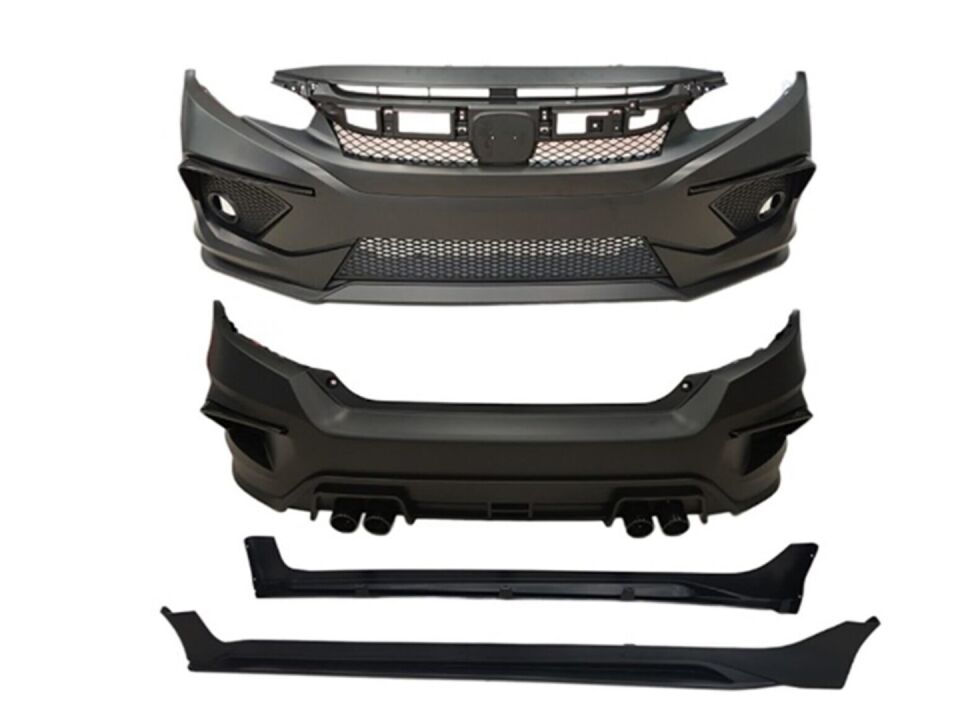 Honda Civic FC5 (16-21) için Concept Full Body Kit Seti