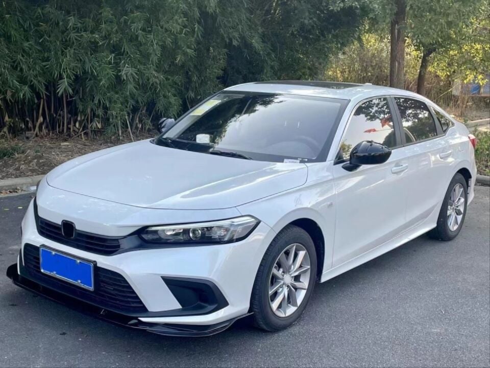 Honda Civic FE1/FL Ön Tampon Lip Eklentisi 3 Parça Piano Black