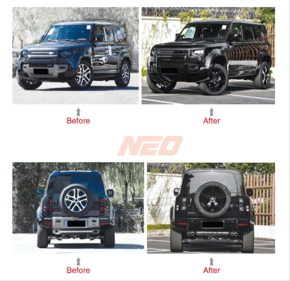 Land Rover Defender 110 2020+ Black Edition Body Kit