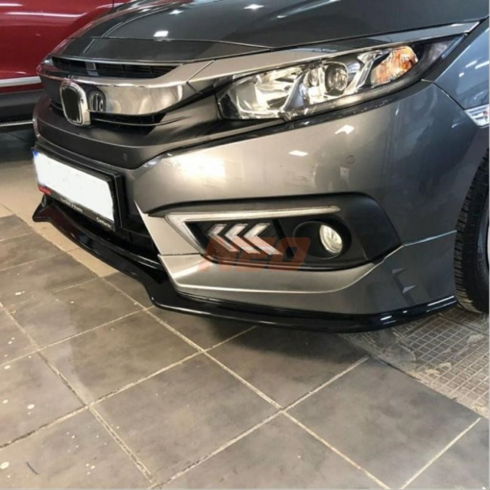 Honda Civic FC5 2016-2021 Mugen Stil Body Kit (Ön/Arka Lip ve Marşpiyel)