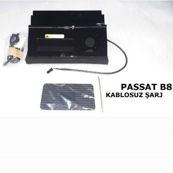 Volkswagen Passat B8 2015-2019 Orta Konsol Kablosuz Telefon Şarj Ünitesi