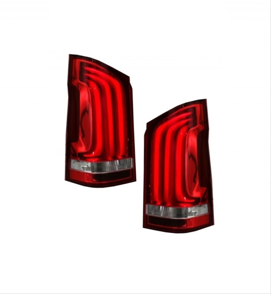 Mercedes-Benz Vito W447 V-Class Kayar Sinyalli LED Stop Seti Kırmızı