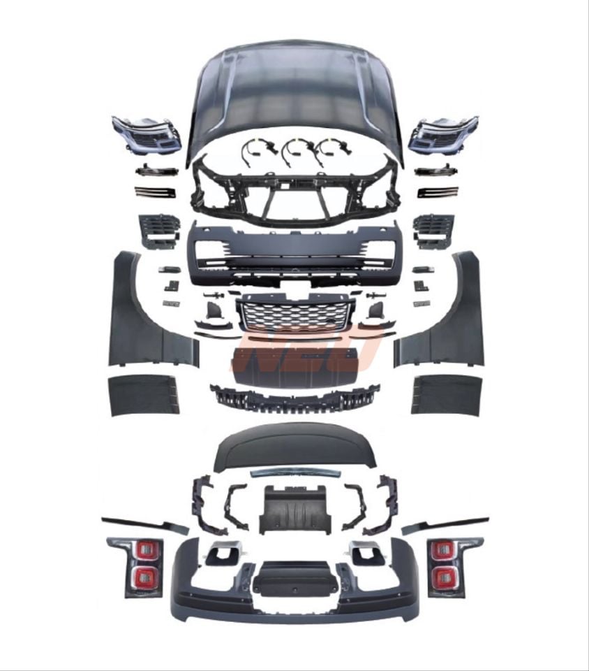 Range Rover L322 (02-12) için L405 (18+) Facelift Kasa Dönüşüm Kiti