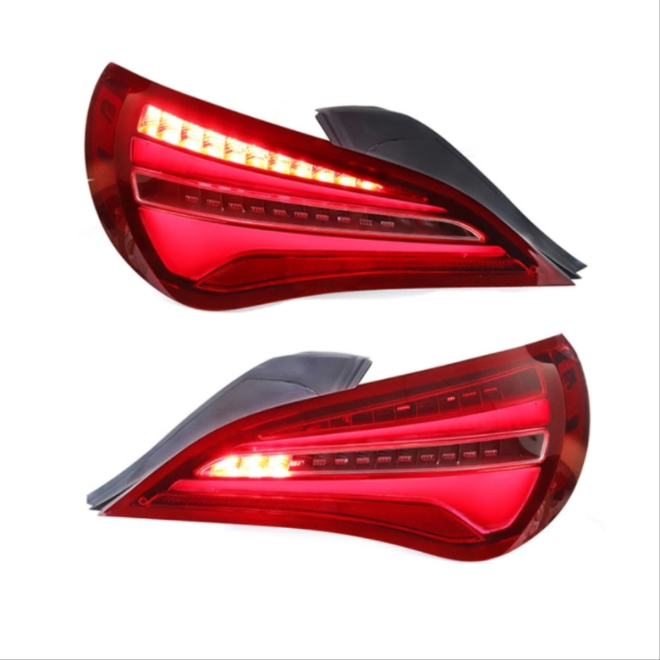 Mercedes-Benz CLA Serisi W117 Halojenden LED'e Dönüşüm Stop Seti Kırmızı