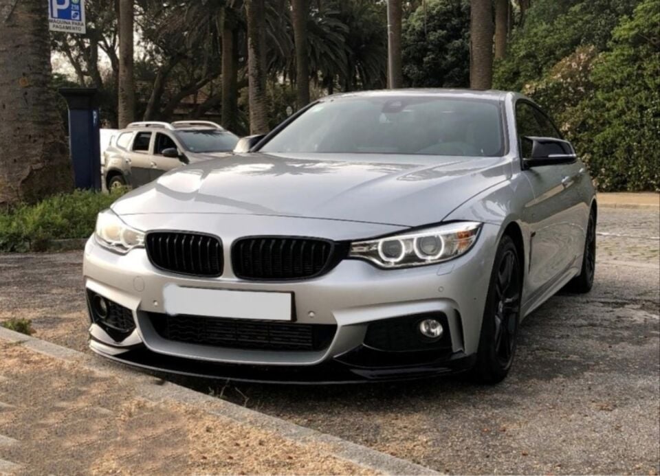 BMW 4 Serisi F32/F36 M-TECH Ön Lip - Piano Black (2014-2020)