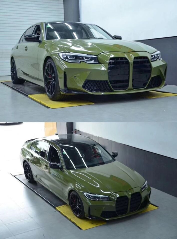 BMW 3 Serisi G20 M Performance Marşpiyel - Piano Black (2019+)