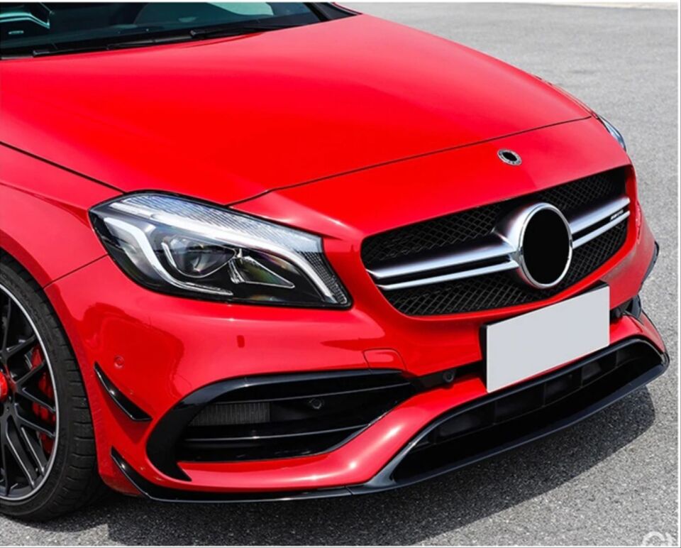 Mercedes-Benz CLA Serisi W117 Makyajlı CLA45 Aero Kit Piano Black