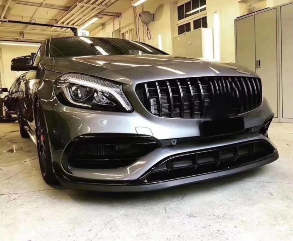 Mercedes-Benz CLA Serisi W117 Makyajlı CLA45 Aero Kit Piano Black