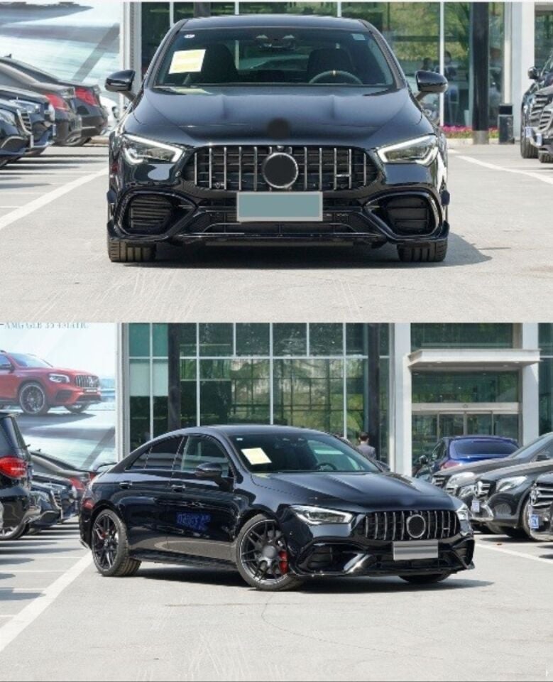 Mercedes CLA W118 CLA45 AMG Ön Tampon ve Panjur Seti