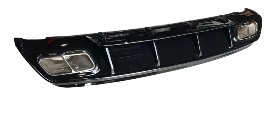 Mercedes-Benz A Serisi W176 Makyajlı A45 Difüzör ve Krom Egzoz Ucu Seti
