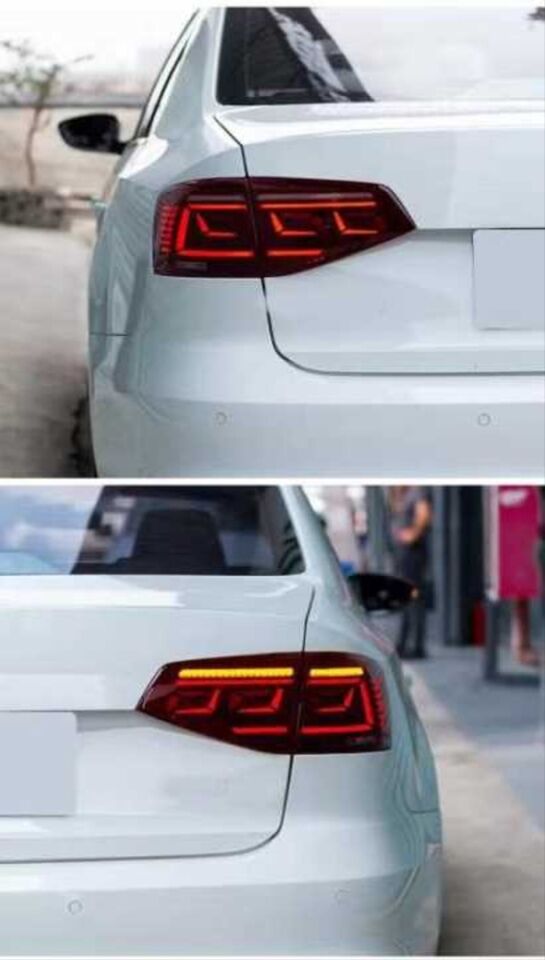 Volkswagen Jetta Mk6 Makyajlı (15-18) Dinamik Sinyalli Füme LED Stop Takımı