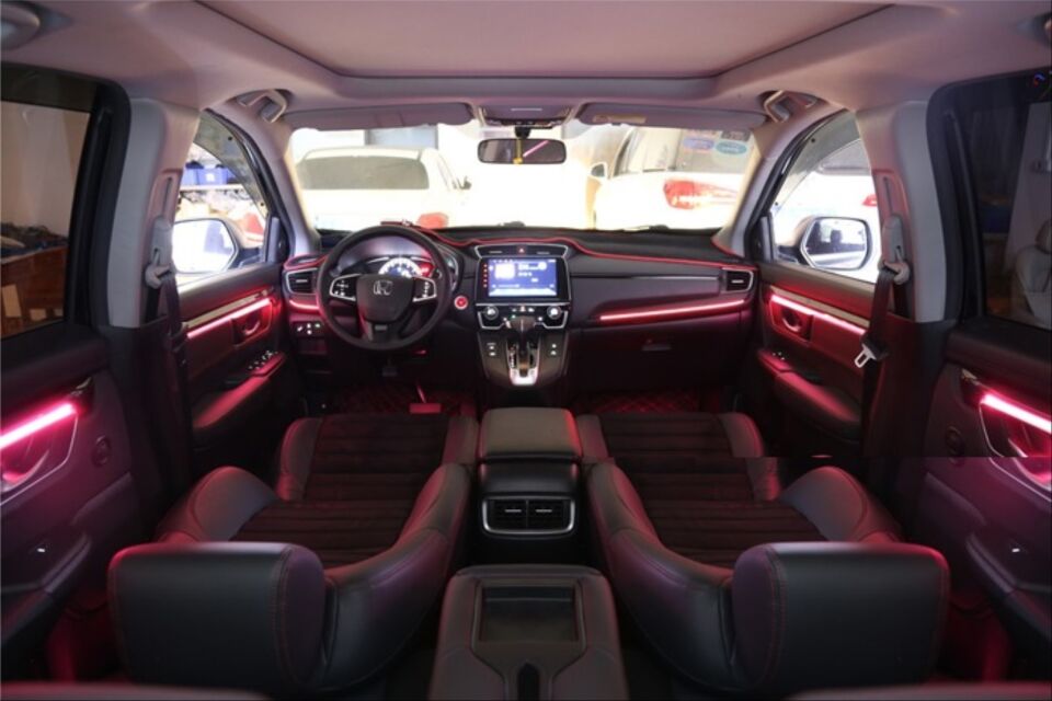 Honda CR-V 2017-2022 64 Renk Maun App Kontrollü Komple Ambiyans Aydınlatma Seti