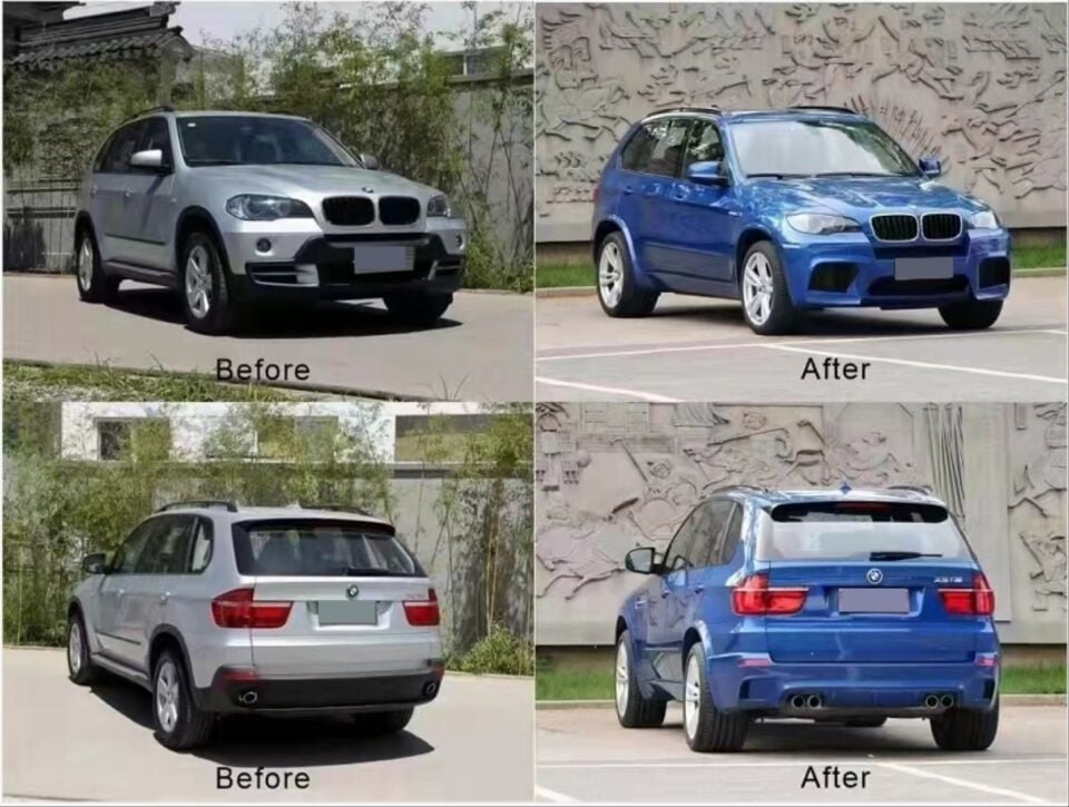BMW E70 X5 X5M Body Kit -2007-2010