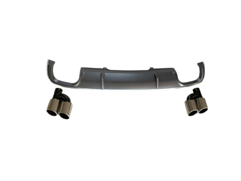 Audi A4 B9 (16-19) Standart Tampon Uyumlu S4 Difüzör Seti