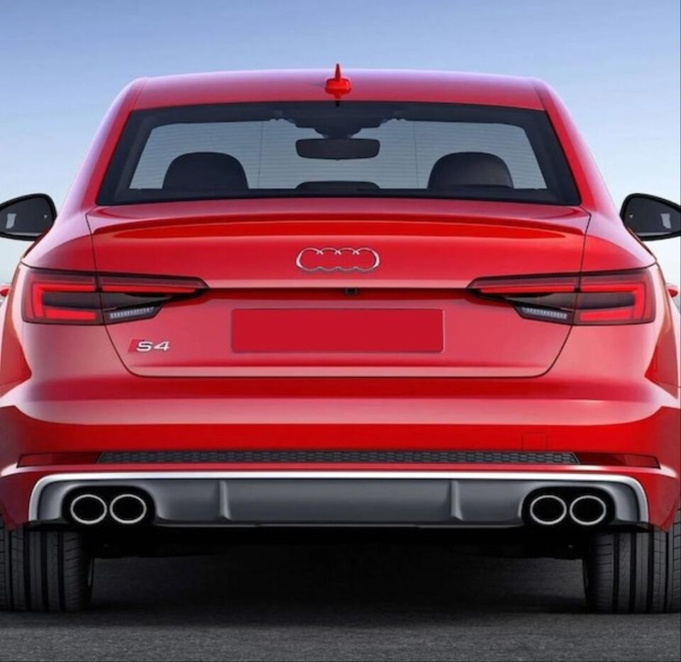 Audi A4 B9 (16-19) Standart Tampon Uyumlu S4 Difüzör Seti