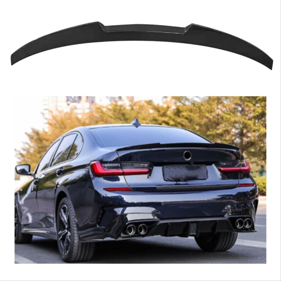 BMW 3 Serisi G20 M4 Spoiler - Piano Black